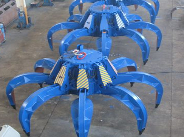 廢鋼廢料液壓抓斗抓鋼機(jī)